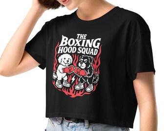The Boxing Hood Squad Women’s Crop Top