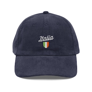 Italy Corduroy Cap | Timeless Italian Style