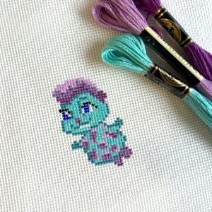 Minibijbel | Van Fairytopia | Handgeschilderd borduurcanvas | 18 kt