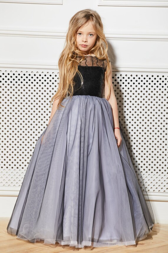 Black Junior Bridesmaid Dresses