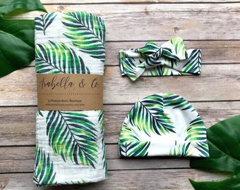 palm leaf swaddle