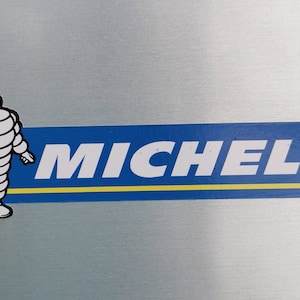 Michelin sticker decal 10cm wide indoor or outdoor use, vehicle, tool box