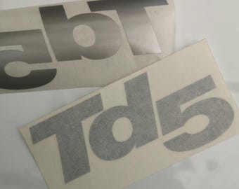 Land Rover TD5 sticker set - pack of 2