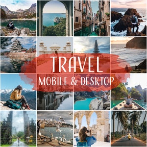 14 Travel Lightroom Presets, Blogger Presets, Traveler Presets, InstagramPresets, White Presets ,Clean Presets For Bloggers, Airy Presets