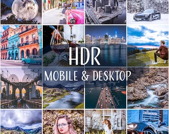 Lightroom Presets - New 26 HDR Mobile Presets for Instagram