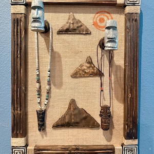 Witco-Inspired Tiki Pendant Display
