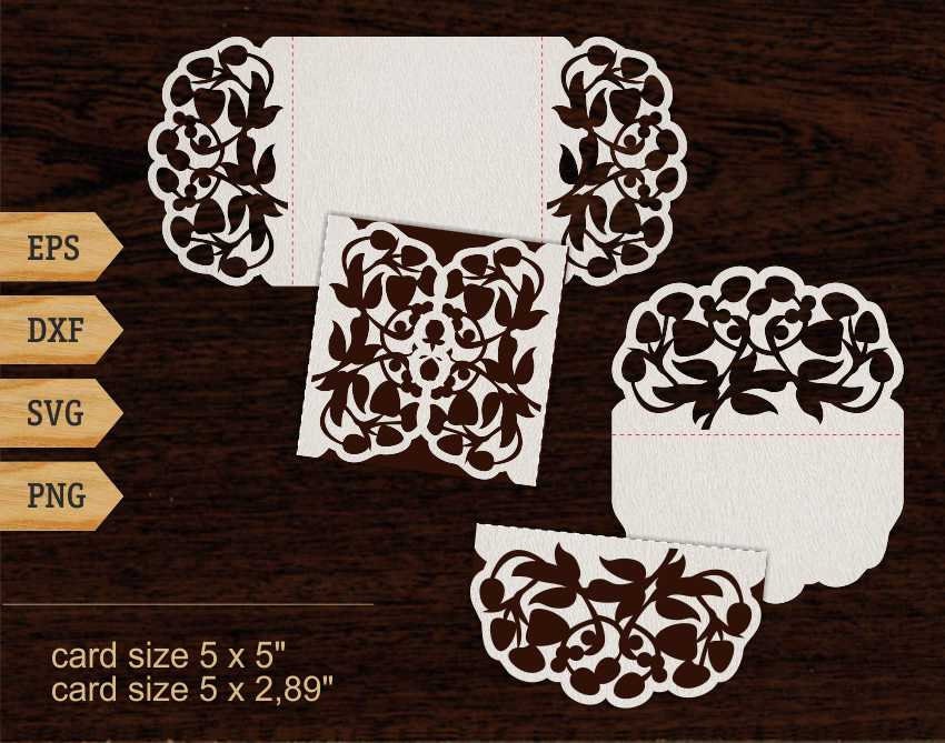 Download Berries Card Svg Birthday Card Svg Lace Card Cricut 5x5 Svg Dxf Laser Cut File Silhouette Svg Instant Download Berry Birthday Invites