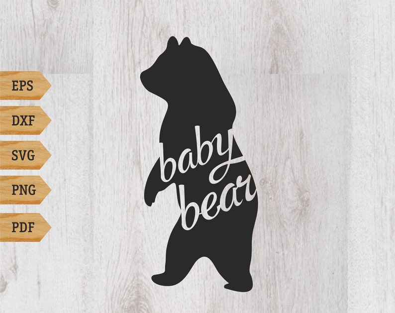 Download Sculpting Forming Baby Bear Svg Cricut Files Silhouette Cut Files Laser Cut Files Svg Dxf Vector Shirt Design Clip Art File Instant Download Svg Vector File Craft Supplies Tools