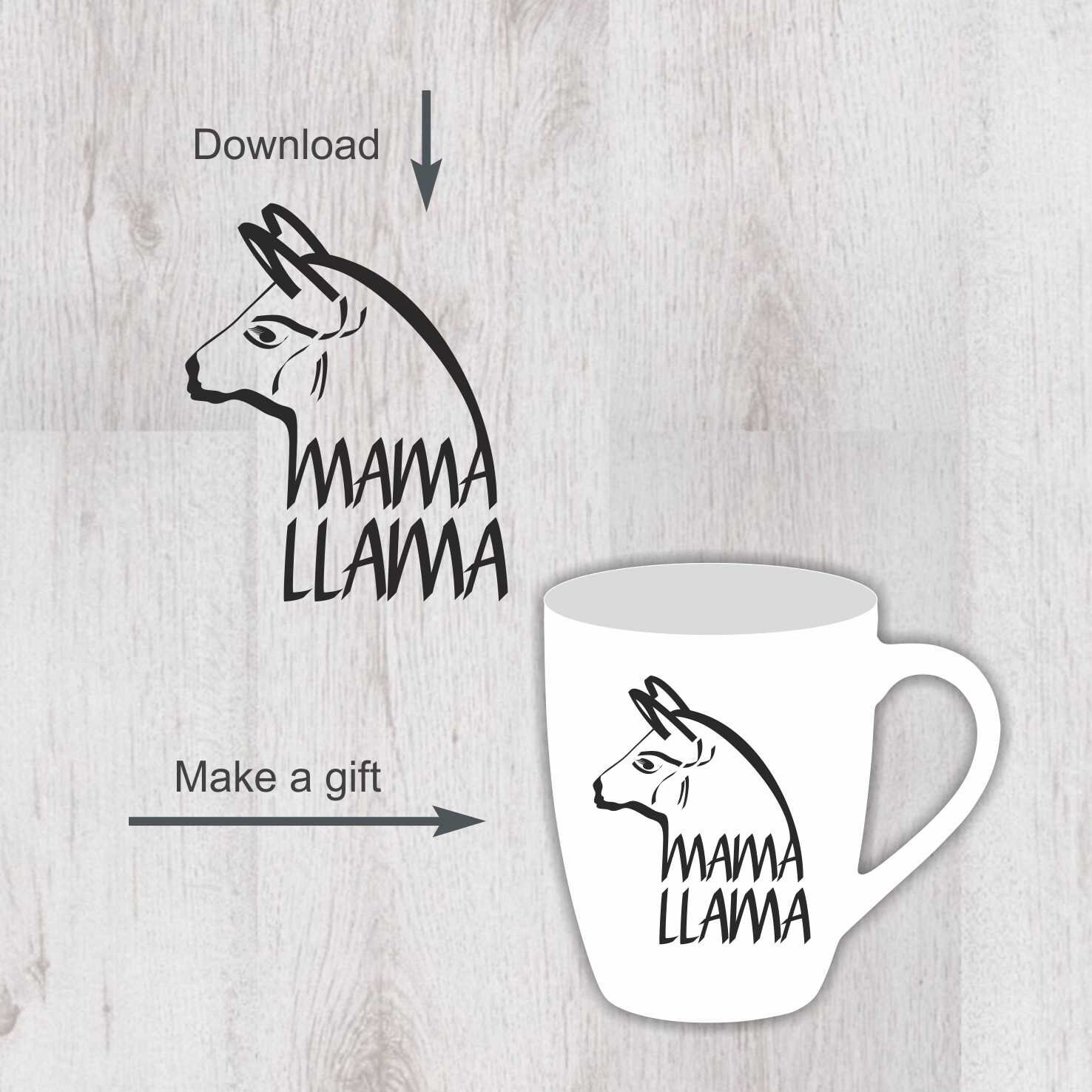 Free Free Mama Llama Svg 181 SVG PNG EPS DXF File