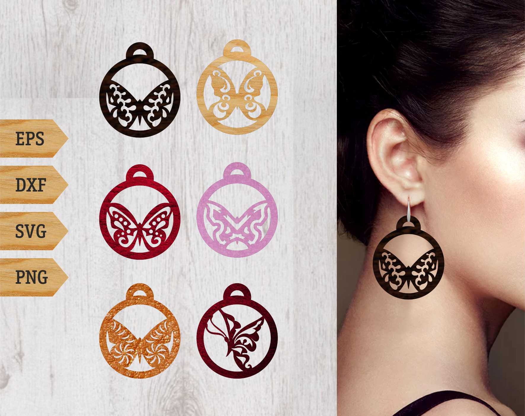 Free Free Butterfly Earring Svg 461 SVG PNG EPS DXF File