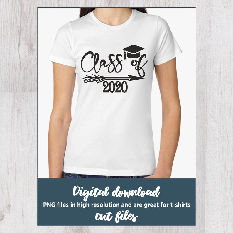 Download Class of 2020 svg file Graduation 2020 svg T-shirt Design | Etsy