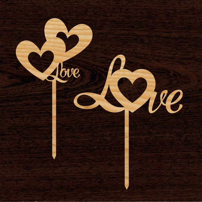 Download Topper love svg Wedding topper svg Party topper love Cake | Etsy