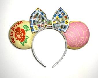 Mazapan Concha Mexican bread inspired Mouse Ears