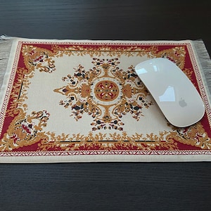 Handmade Mouse Pad - Miniature Persian style Rug