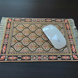 Handmade Mouse Pad - Miniature Persian style Rug