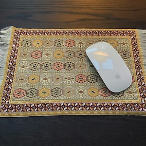Handmade Mouse Pad - Miniature Persian style Rug