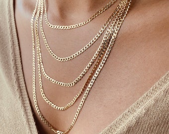 9ct Gold Necklace - Etsy