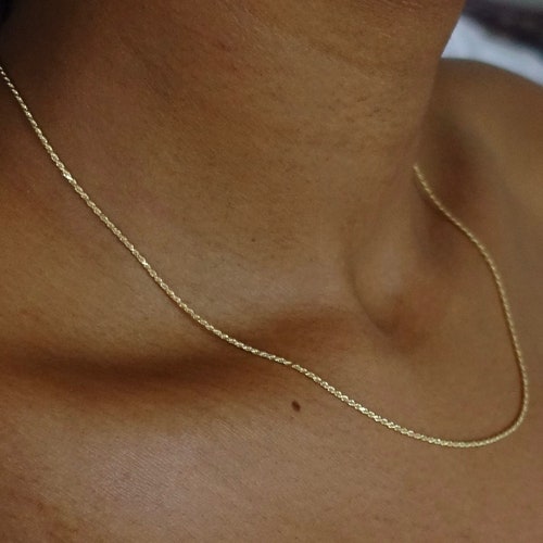 9ct Gold Rope Chain 18inch and 20inch 1 