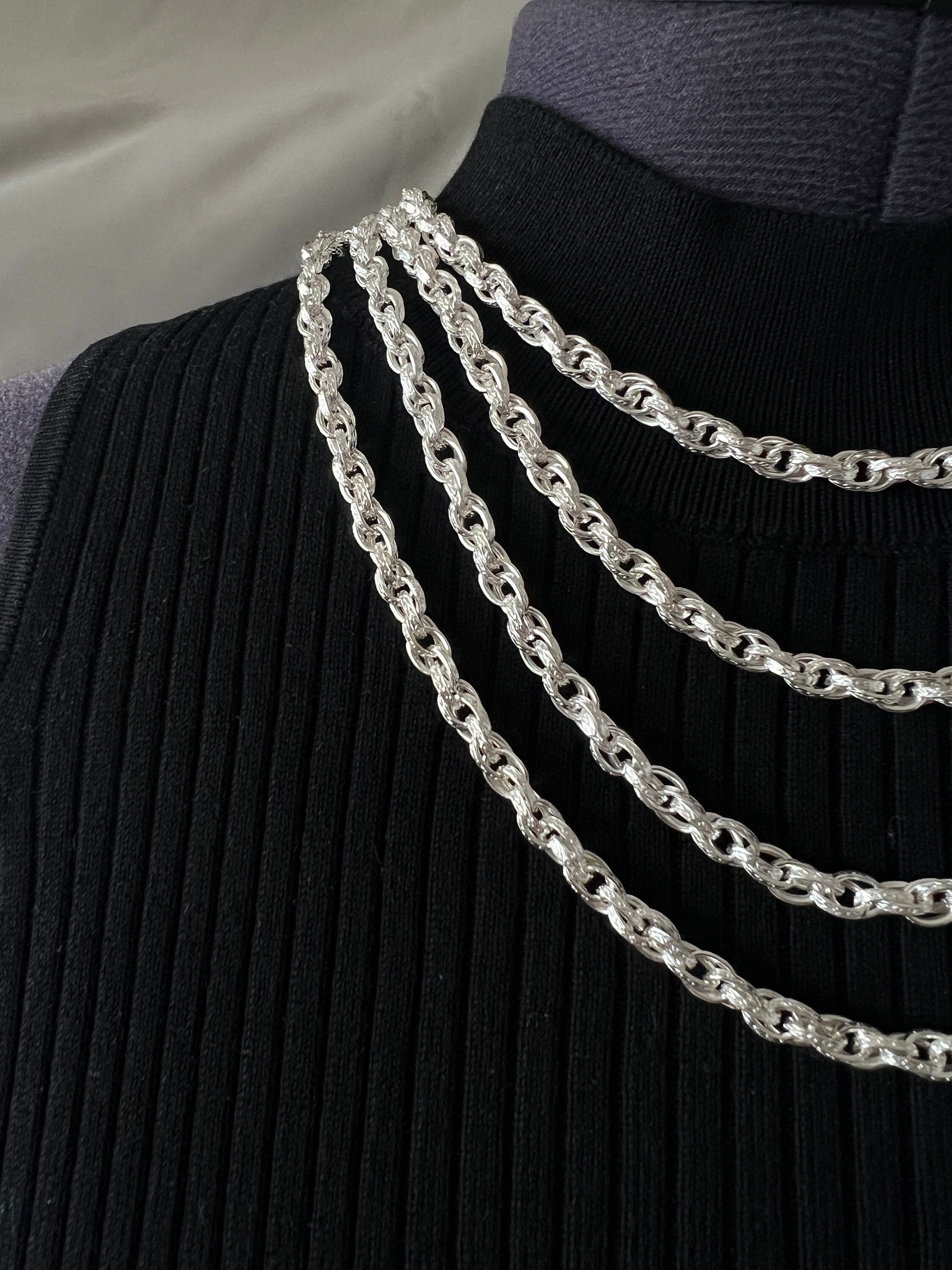 10 Gram Silver Chain Etsy Ireland