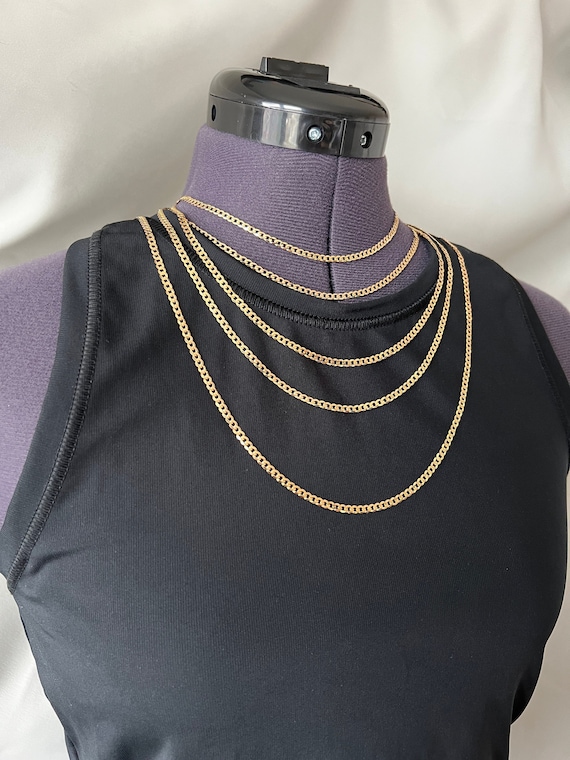 14K Solid Yellow Gold Round Wheat Chain Necklace | Hollow Gold Wheat Chain  | eBay