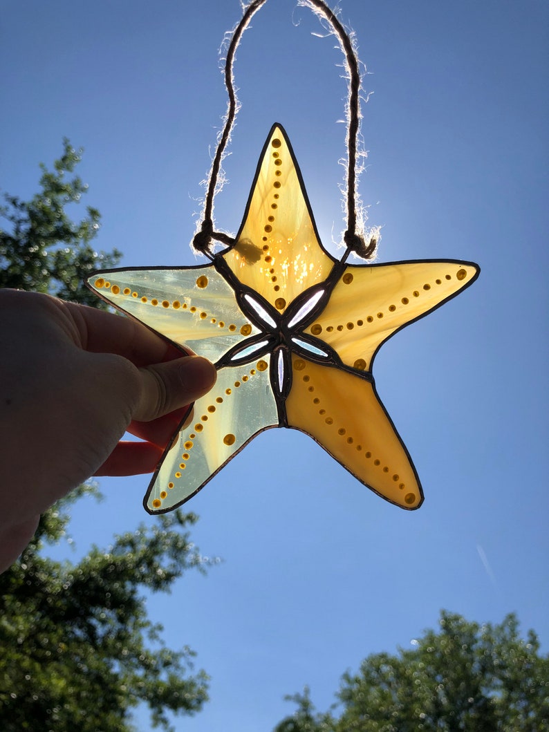 Stained Glass Starfish | Etsy