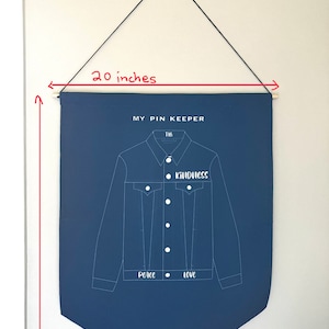 Pin Keeper Banner 18 inches x 24 inches shipping included