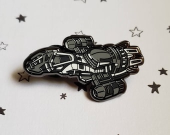 Serenity Firefly ship enamel pin