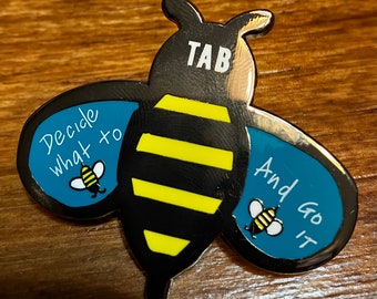 Queen Bee pin designed by Marsha Broome Boyd