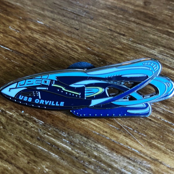 USS Orville enamel pin
