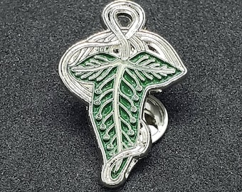 Blatt des Lorien Emaille Pin