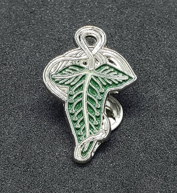 Leaf of lorien lapel pin deals