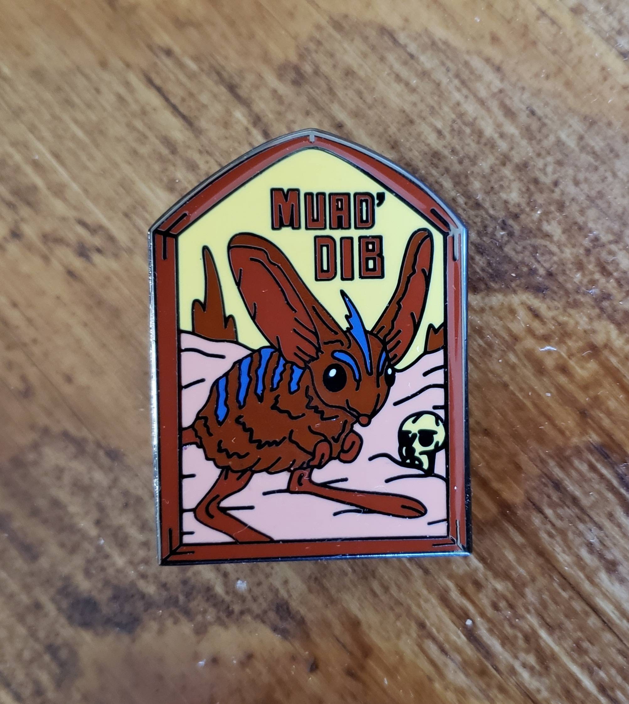 Dune Desert Mouse enamel pin