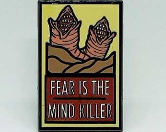 Dune Fear is the Mind Killer Enamel Pin
