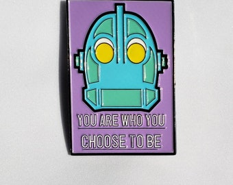 Pin de esmalte gigante de hierro