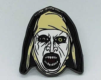 Nun enamel pin