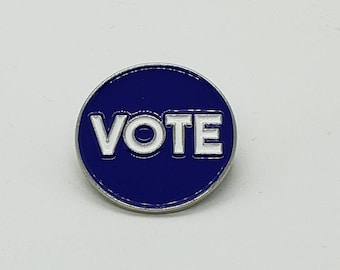 Vote enamel pin