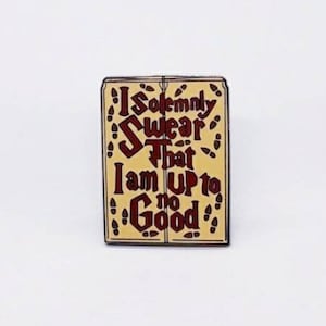 Magical Map and Oath enamel pin