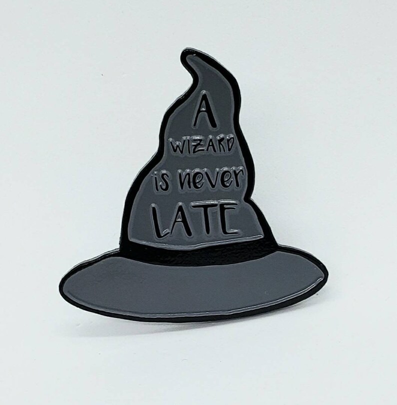 Dark Wizard Pin Wizard Enamel Pin | Etsy