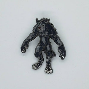 Werewolf soft enamel pin