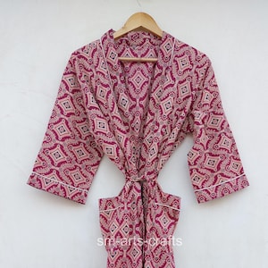 100% Cotton Kimono Robe Dress, Bestseller, Kimono Robe Cotton Robe, Popular now, Cotton kimono robe, Kimono&#39;s