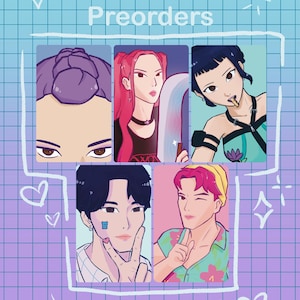Holographic Kpop Demon Hunters Photocards *preorders only*