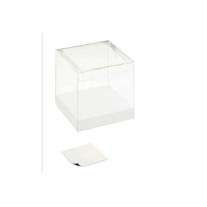 Scatoline plexiglass scatole plastica trasparenti regalo portaconfetti