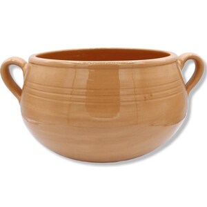 Pentola Couscoussiera in Terracotta Artigianale Siciliana, 3 Opzioni Misura (1Unità)