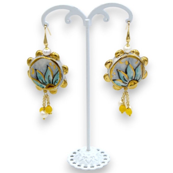 Tambourine Earrings Etsy