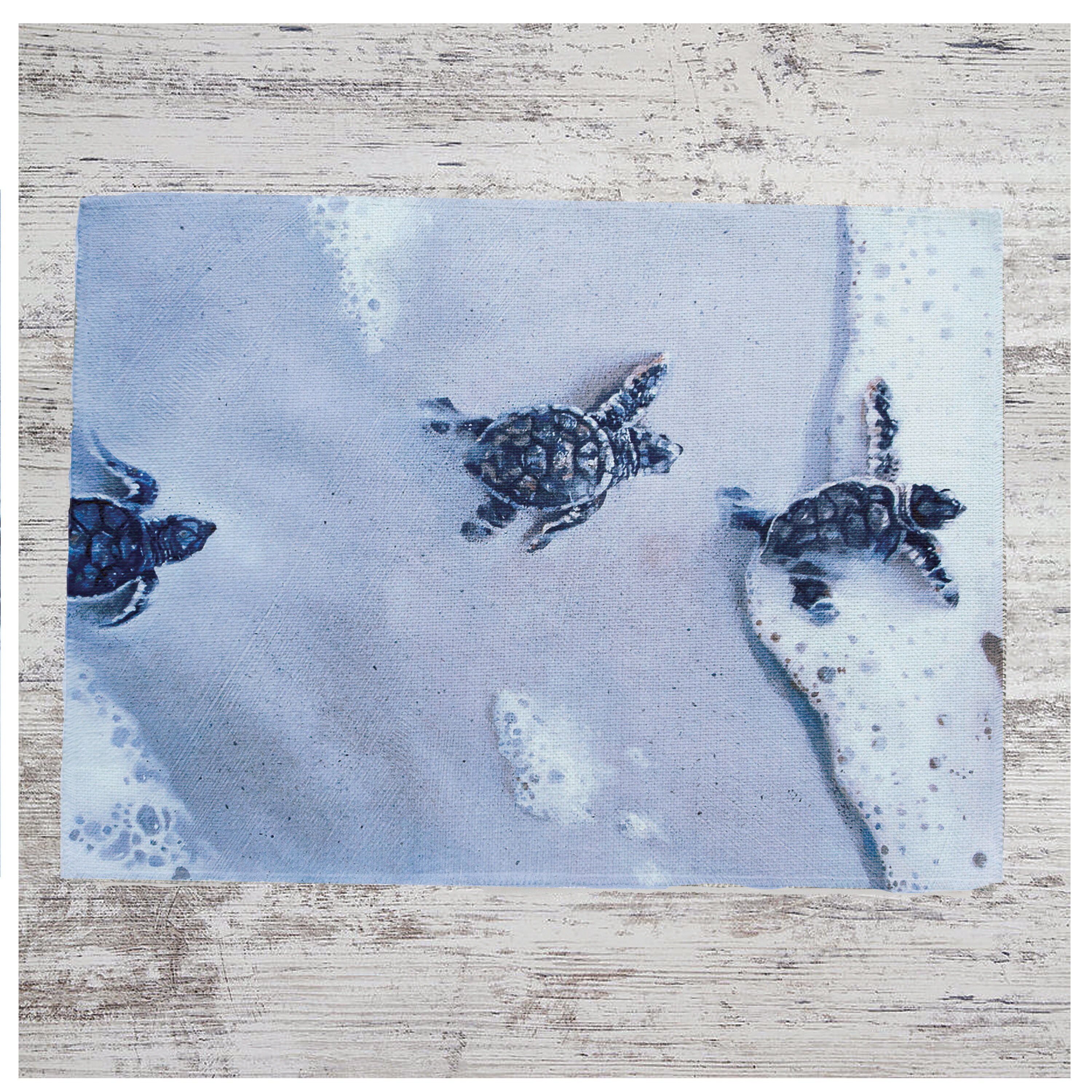 Sea Turtle Place Mats Sea Turtles Placemats Linens Etsy