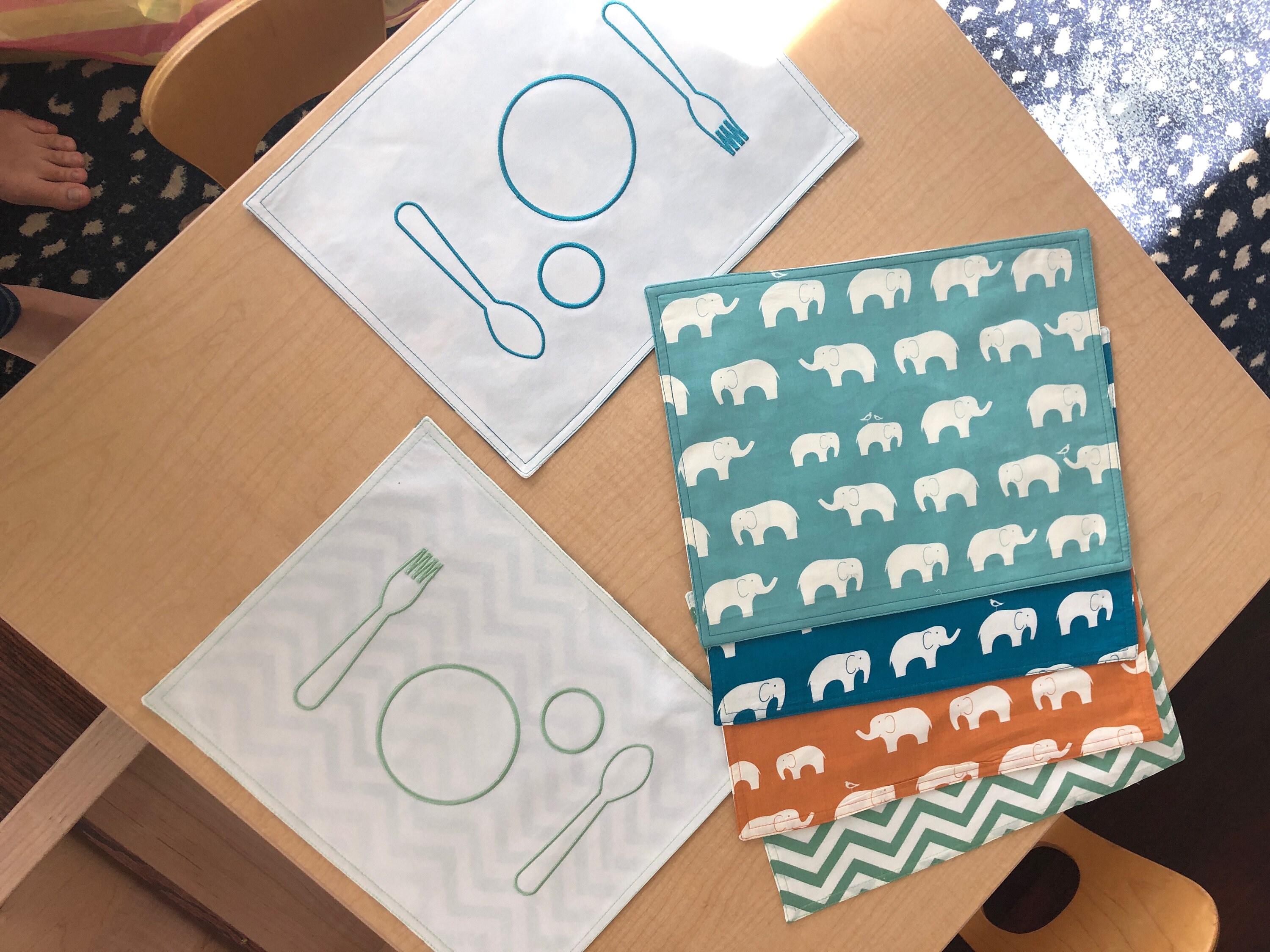 Montessori Placemats Etsy