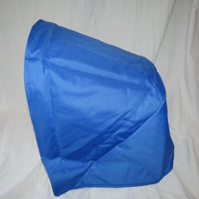 Handmade Royal Dark Navy Blue Canopy Sun Shade Hood Cover for Bugaboo Cameleon Frog Baby Toddler Strollers Canvas Fabric