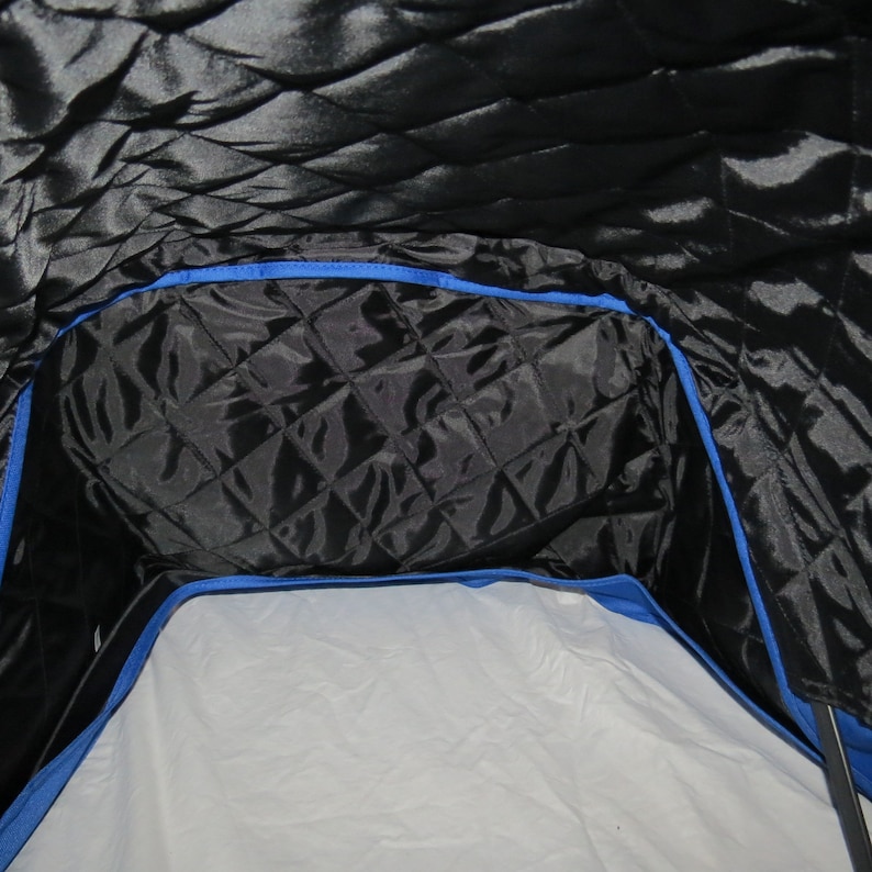 Handmade Royal Dark Navy Blue Canopy Sun Shade Hood Cover for Bugaboo Cameleon Frog Baby Toddler Strollers Canvas Fabric