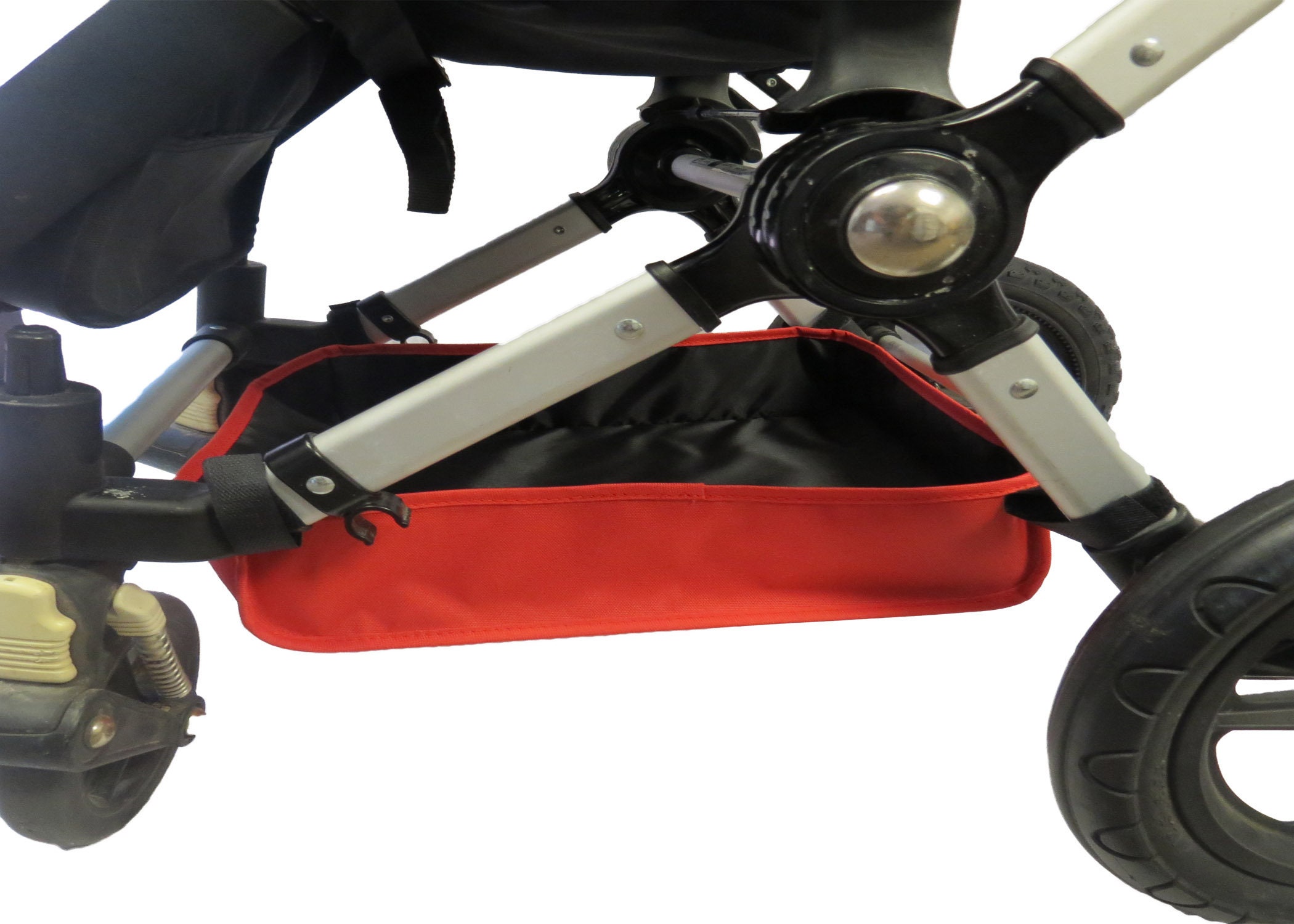 Bugaboo Cameleon 1,2,3 Baby Stroller Underseat Storage Bag Basket Gray Grey Frog
