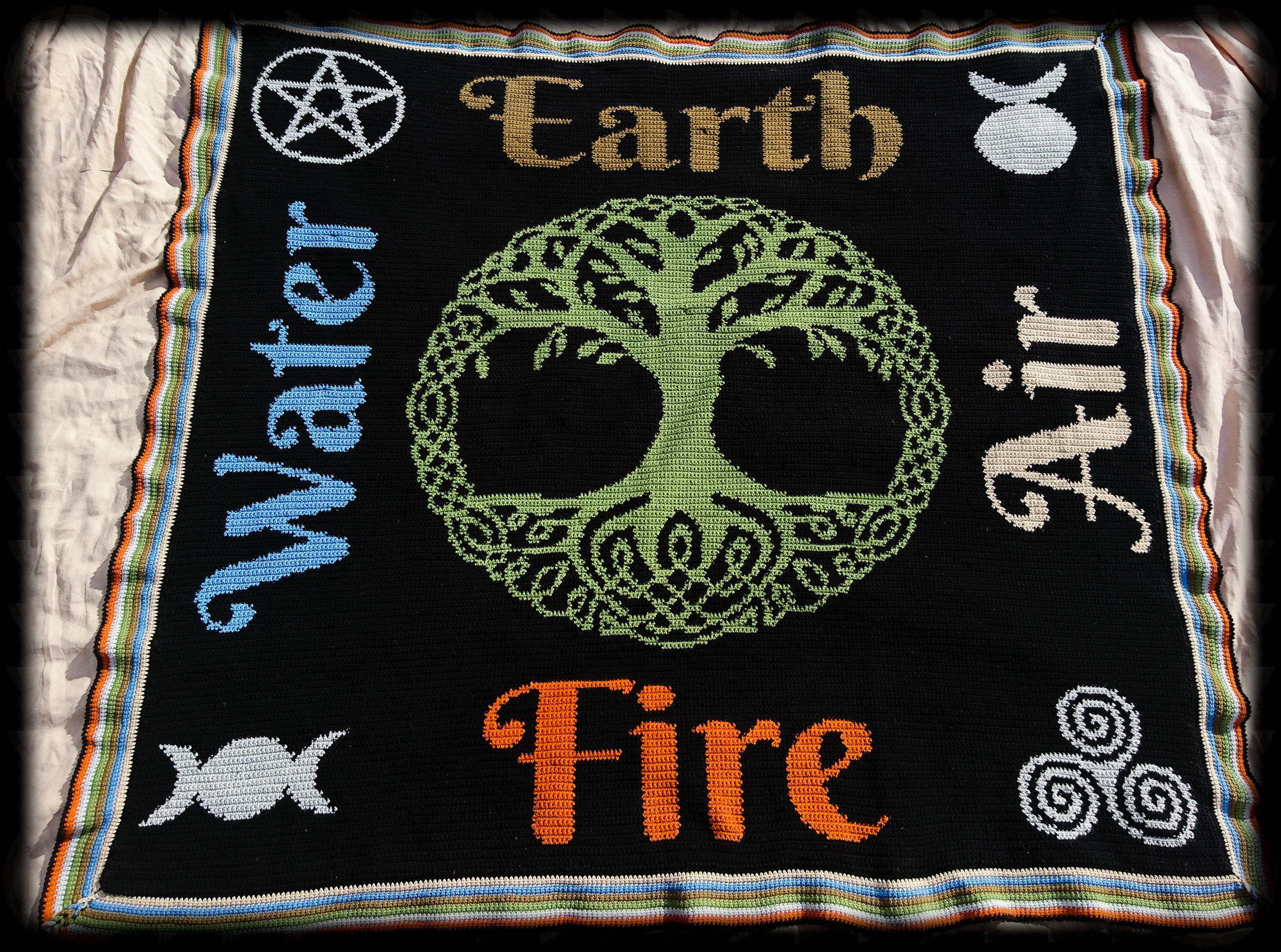Wiccan blanket hotsell